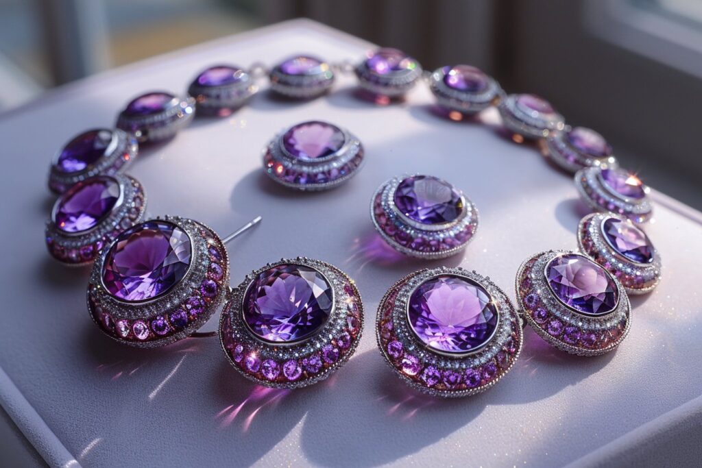Les bijoux en améthyste : explorez les trésors violets de la joaillerie