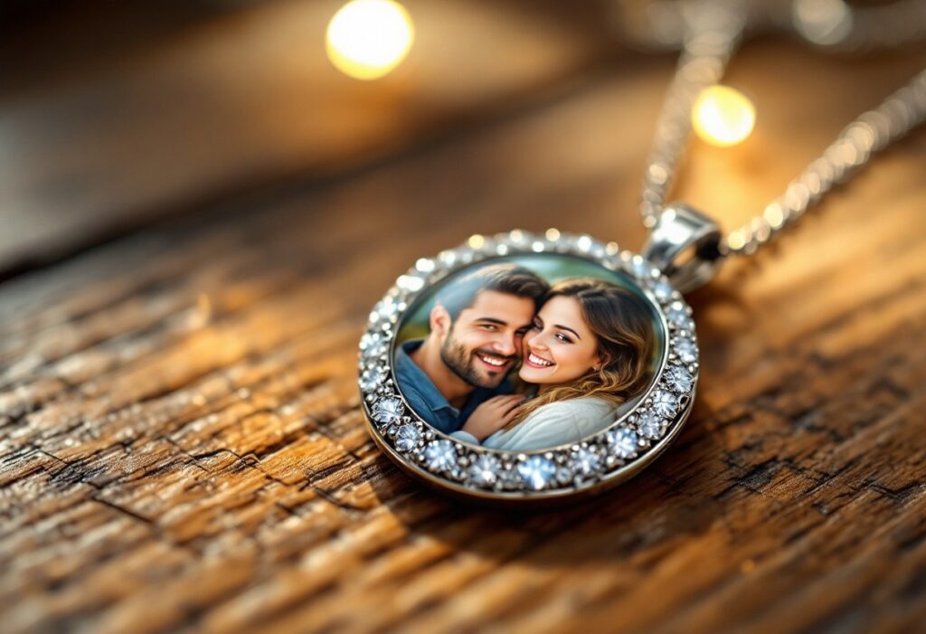 Immortalisez vos souvenirs avec un pendentif gravé de votre photo