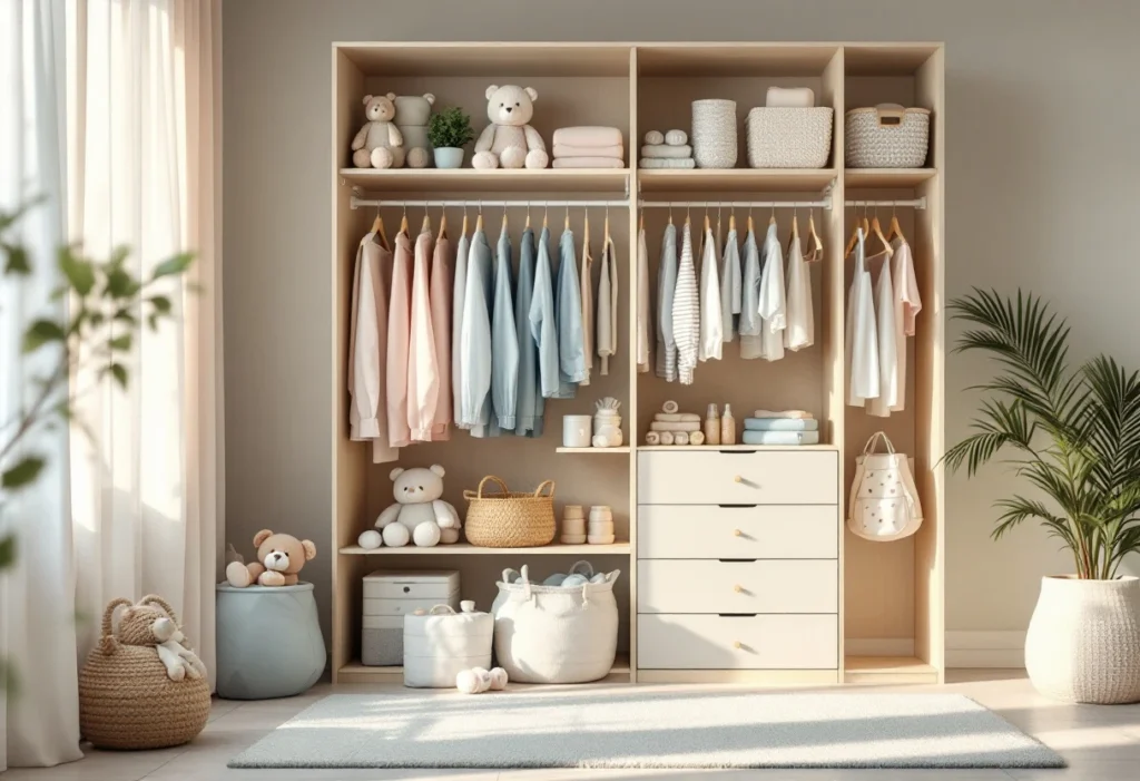 L’armoire idéale pour bébé : tout ce qu’il faut savoir sur les accessoires