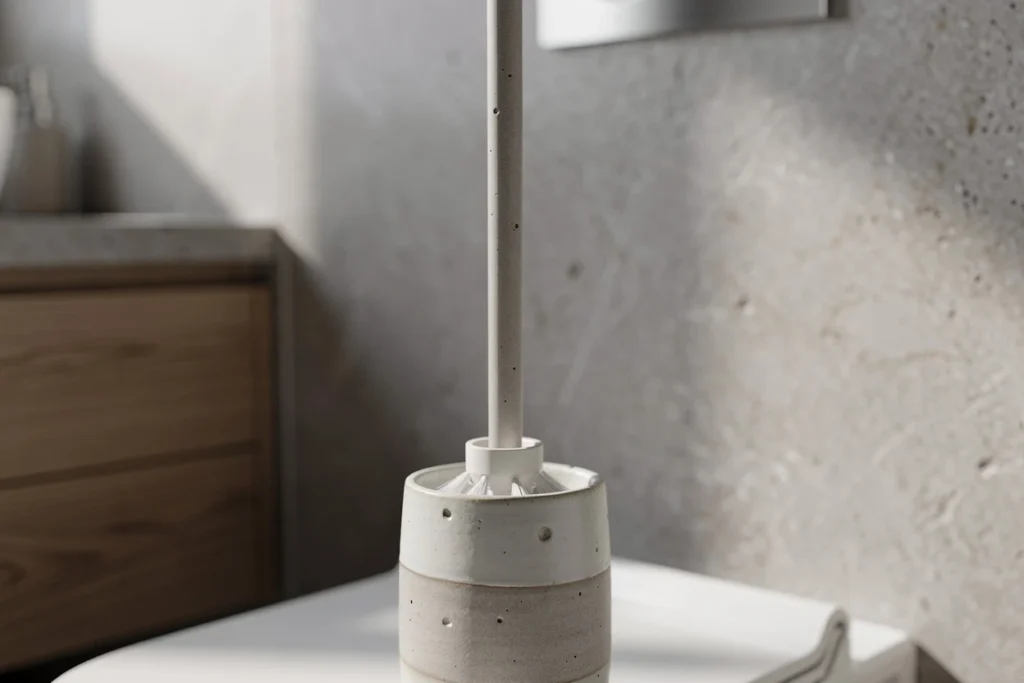Brosse wc : comment cet accessoire de salle de bain est devenu un objet déco incontournable