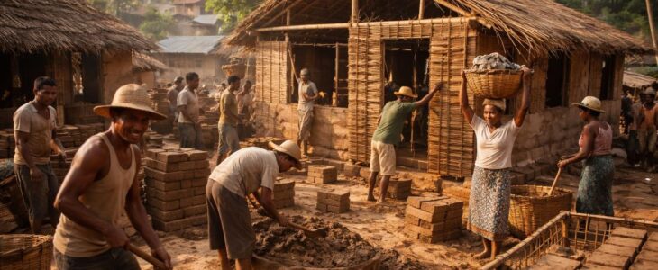 découvrez la construction économique à madagascar grâce à l'utilisation de matériaux locaux, des artisans abordables et les meilleurs bons plans à tananarive pour un projet réussi et accessible.