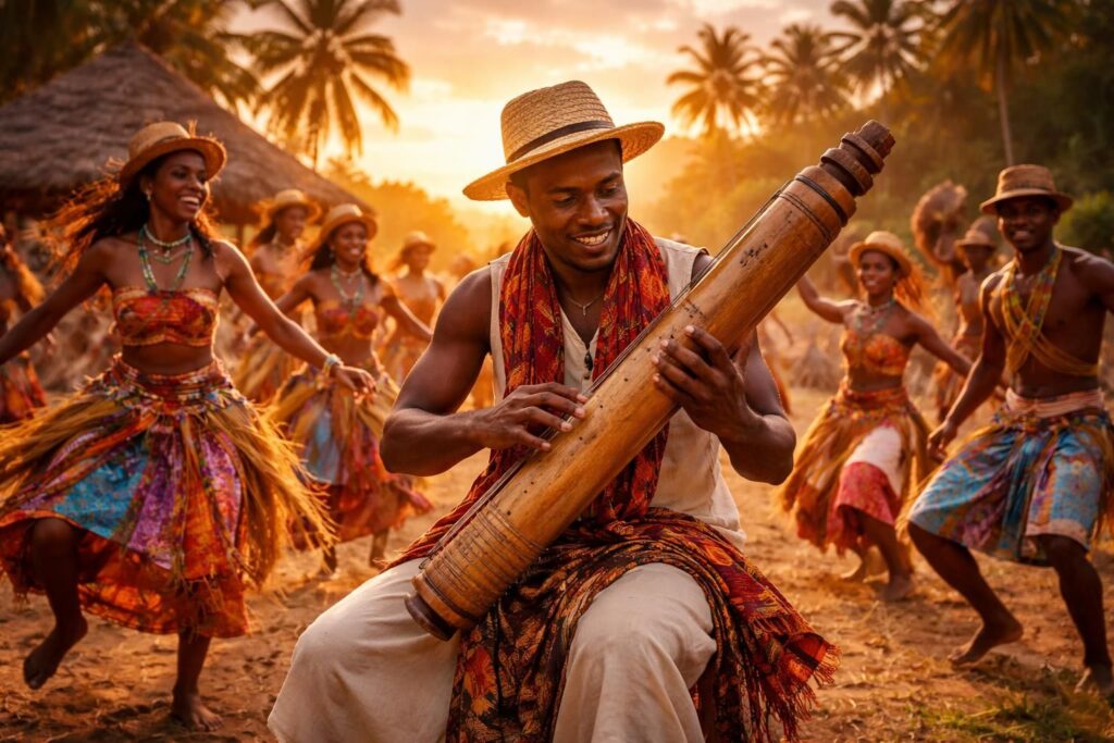 Découvrez les spectacles malgaches avec musique traditionnelle, valiha et danses folkloriques