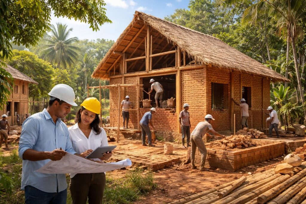 découvrez comment réduire vos coûts de construction à madagascar en utilisant des matériaux locaux et en collaborant avec des architectes expérimentés pour un projet économique et durable.