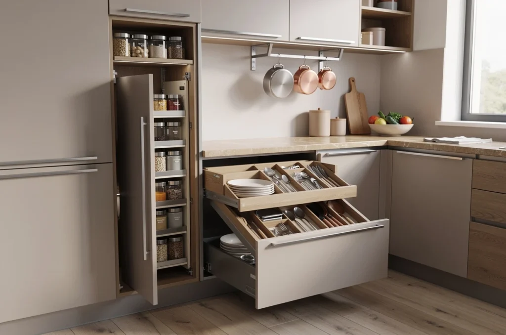 Monespacerangement : optimisez l’espace de votre cuisine avec ces accessoires de rangement ingénieux !