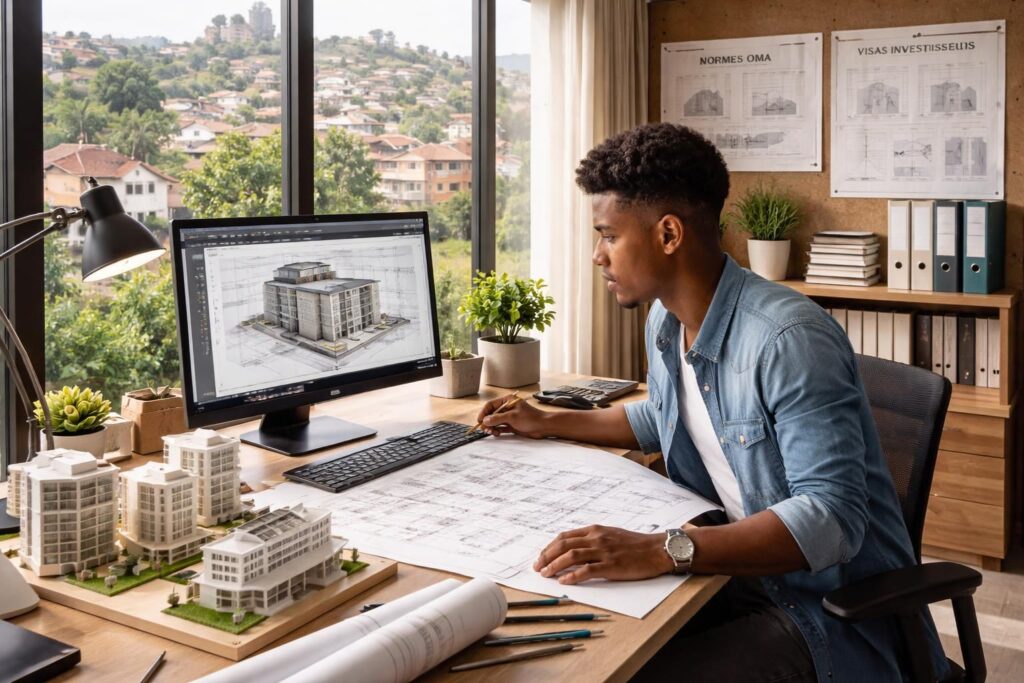 Créer son cabinet architecture à Madagascar avec les normes OMA, les visas investisseurs et Sketchup Pro