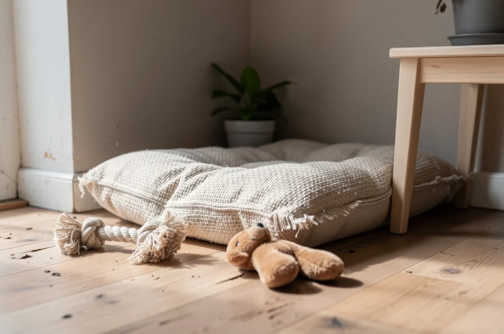 Niche d&rsquo;intérieur pour chien : la solution astucieuse pour optimiser les petits espaces