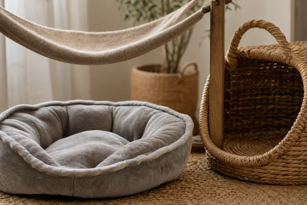 Coussins, paniers et hamacs pour chats : offrir un confort félin optimal au quotidien