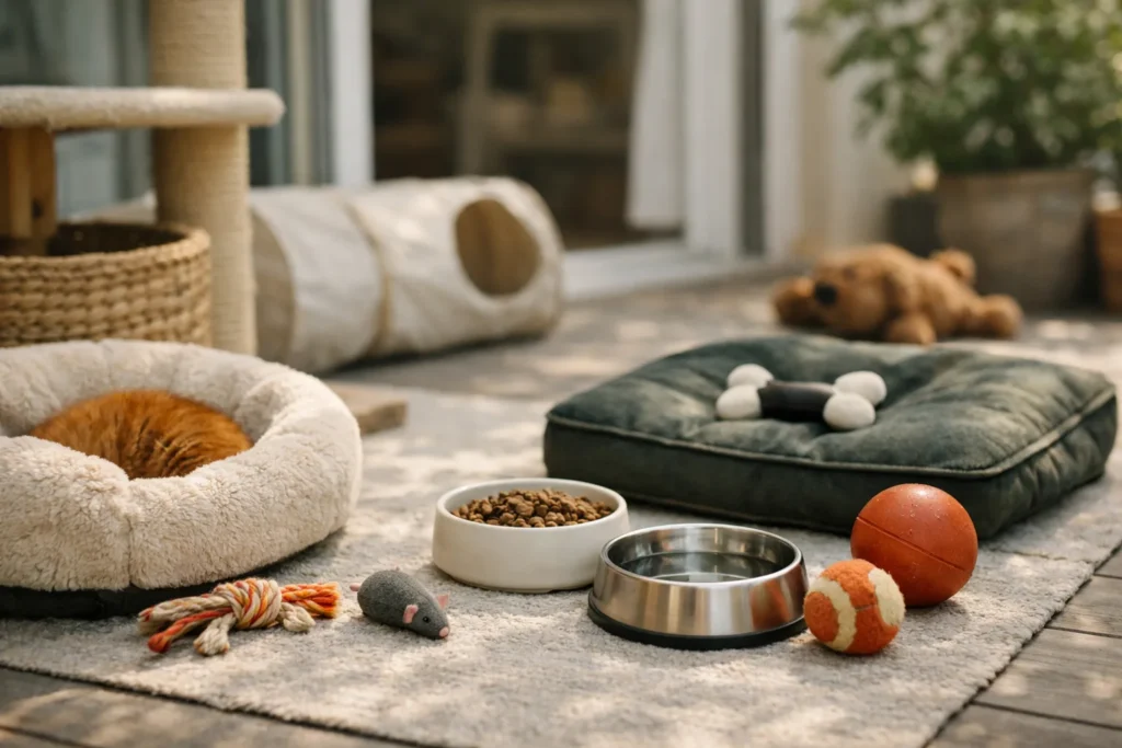 Un logement avec animal se conçoit au sol