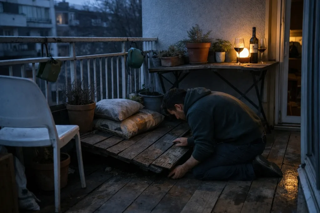 Un balcon supporte moins de charge qu&rsquo;un plancher